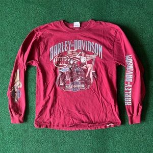 Long sleeve Harley Davison shirt